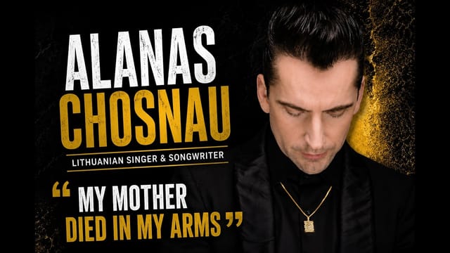 ALANAS CHOSNAU - Lithuania's finest singer with MARK REEDER, breaking internationally.
