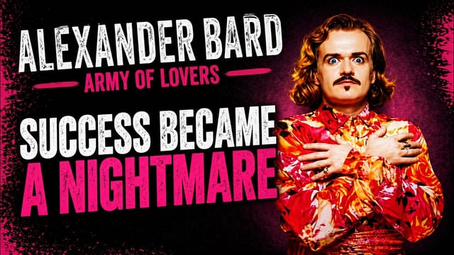 Alexander Bard of Army of Lovers reveals his amazing and shocking story (over18s only)