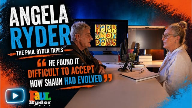 ANGELA SMITH of 'THE PAUL RYDER TAPES' - ex-wife of HAPPY MONDAYS founder & bassist