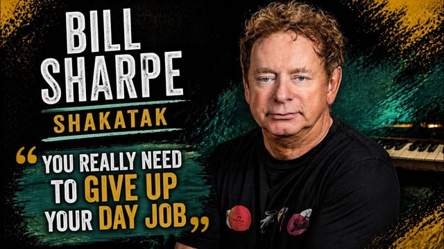 Bill Sharpe of SHAKATAK, on keyboards, Brit Funk and his new album with Imagination's Leee John