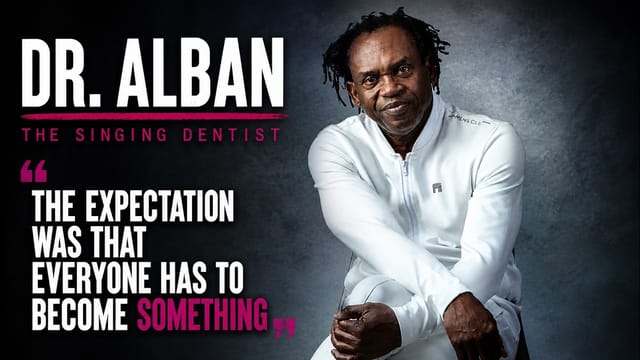 DR. ALBAN From Drill to Thrill: How the Dentist became a POP STAR!