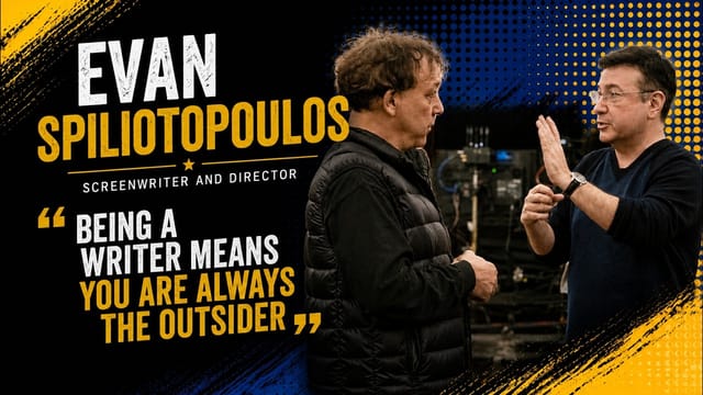 Evan Spiliotopoulos; Screenwriter of Beauty and the Beast, The Unholy; honing his craft in Hollywood