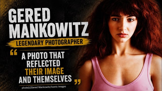 Gered Mankowitz; Photographing Kate Bush, The Rolling Stones, Billy Idol, Suzi Quatro, Jimi Hendrix