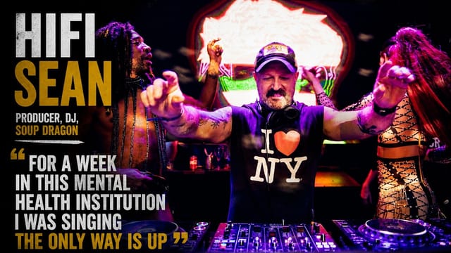 HIFI SEAN's Transformation From Indie Band The SOUP DRAGONS to Electronic Dance PRODUCER & DJ