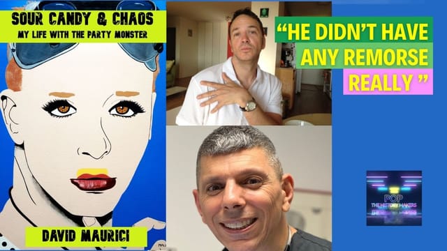 David (Garcia) Maurici's Book- SOUR CANDY and CHAOS; My Life with the Party Monster Michael Alig