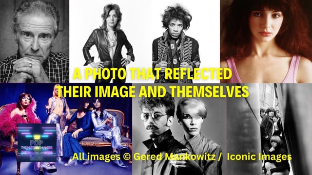 Gered Mankowitz; Photographing Kate Bush, The Rolling Stones, Billy Idol, Suzi Quatro, Jimi Hendrix
