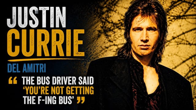 Justin Currie of Del Amitri: Igniting the Creative Fire
