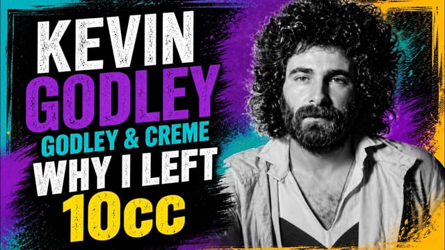 Kevin Godley 10cc The story of I'm not in Love, CRY with GODLEY & CREME and Herbie Hancock's ROCKIT!