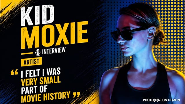 Kid Moxie; New Vangelis? Everyone from Gahan to Badalamenti has or wants to work with rising star!