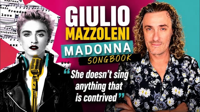 Madonna's Songwriting SECRETS Revealed in Giulio Mazzoleni's Book