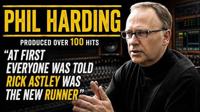 Mixmaster Phil Harding of Hit Factory PWL; Kylie, Dead or Alive, Rick Astley, Divine & Bananarama