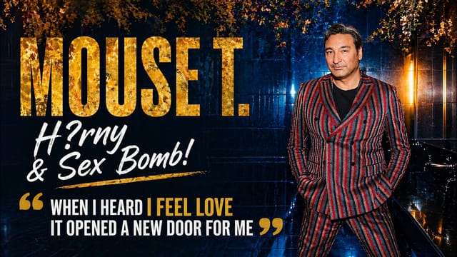 Mousse T. DJ & producer of infectious dance music "Horny" & with Tom Jones "Sex Bomb"