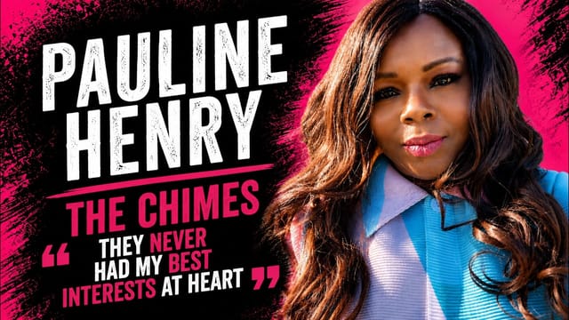 Pauline Henry The Chimes; U2's Bono said of her version that someone has sung it properly
