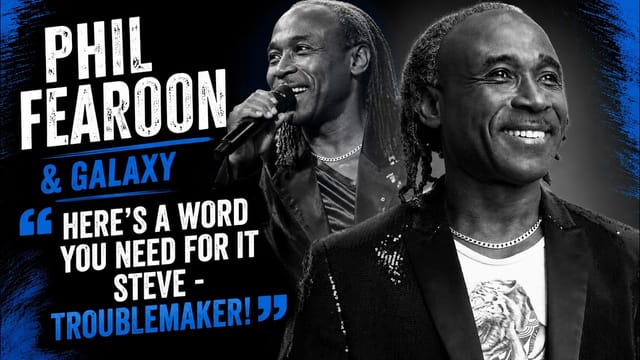 Phil Fearon & Galaxy, Brit funk pioneer, producer and record company mogul.