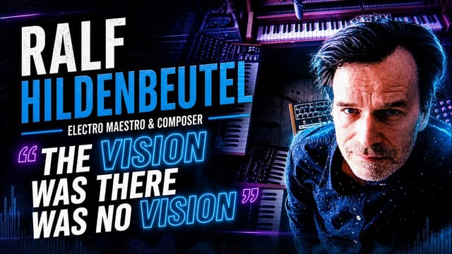 Producer/Musician RALF HILDENBEUTEL; Sven Väth's Electro MAESTRO, Netflix SUPERSEX Composer