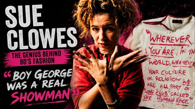 Sue Clowes Designer of Boy George/Culture Club's iconic clothes She helped shape 80's Fashion
