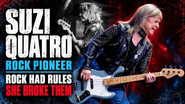 SUZI QUATRO Glam Rock QUEEN Rocks DEVIL'S GATE DRIVE, CAN the CAN & KT TUNSTALL