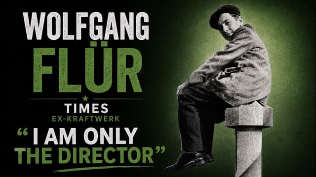 Wolfgang Flür drops TIMES. Massive electronic names work with ex-Kraftwerk drummer